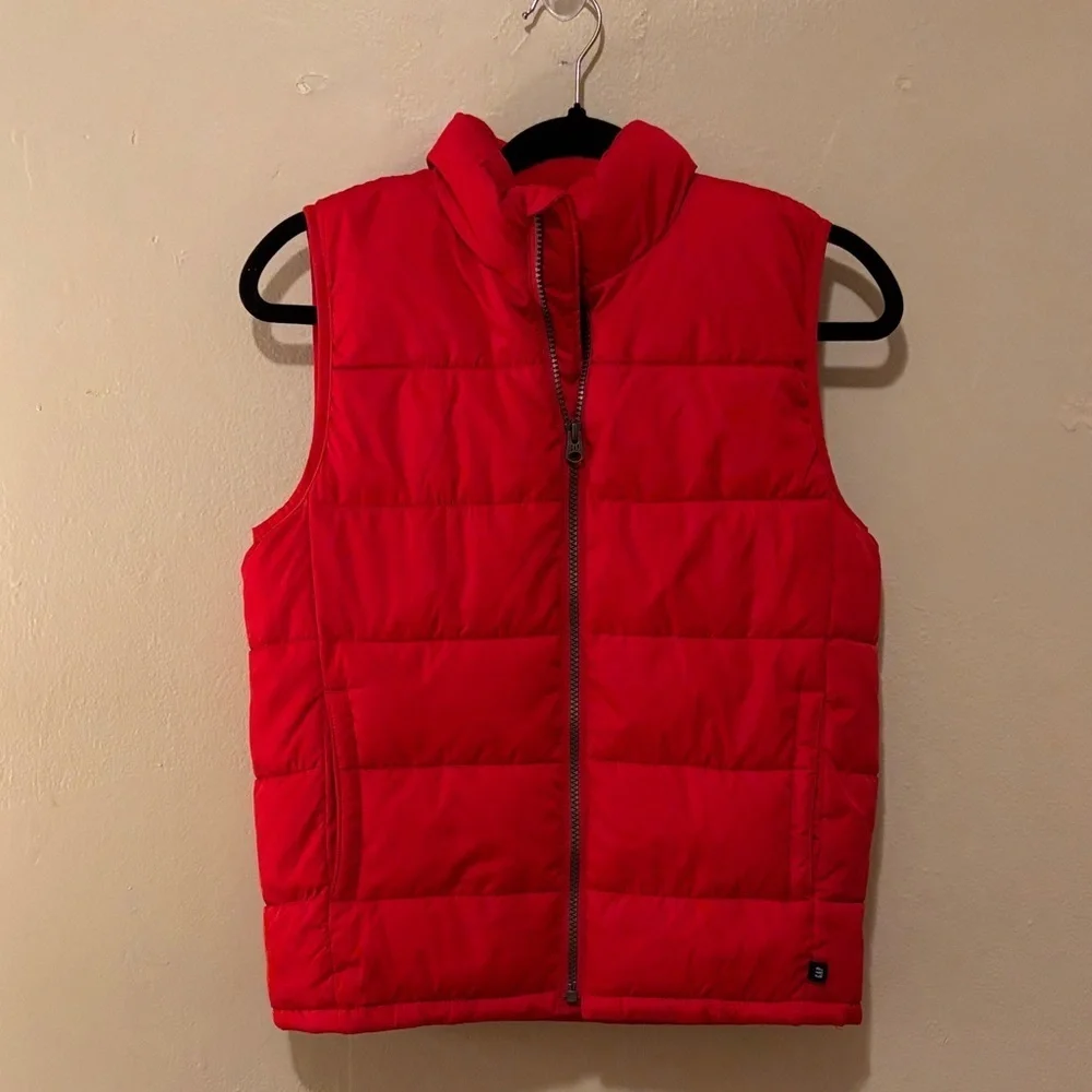 GAP Red Puffer Vest kids
